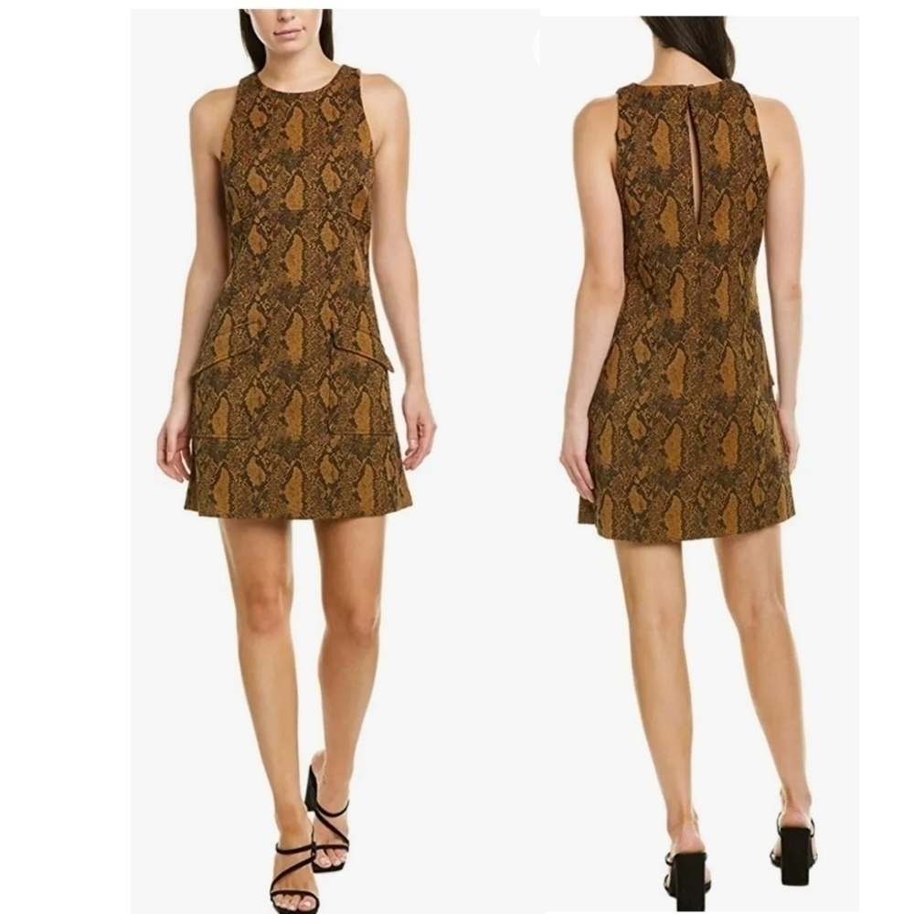JOIE Tonie Sheath Snake Dress